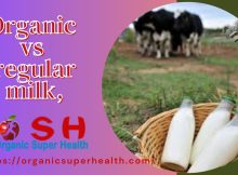 Organic vs regular milk,